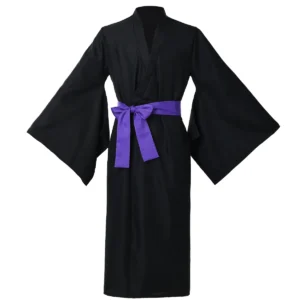 Long Kimono Robe for Men Women Traditional Japanese Costumes Yukata Home Wear Pajamas Nagajuban Underwear Breathable