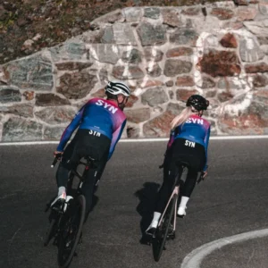 Alternative view of Spring Summer AERO Long sleeved cycling Jersey with good elasticity quick drying Anti-UV MTB Bicycle Clothing